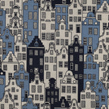 BLUE CANVAS LINEN LOOK HOUSES  01993.001