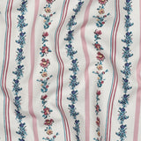 WHITE FINE POPLIN DIGITAL FLOWERS 02016.012