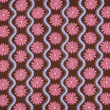 BROWN COTTON VISCOSE FLOWERS  02041.009