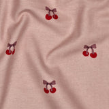 MAUVE FLANNEL CHERRIES 02110.008