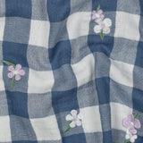 WEISSE DOPPELGAZE-STICKEREI, NEON DOT 04935.001 