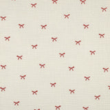 BRODERIE DOUBLE GAZE BLANCHENEON DOT 04935.001 