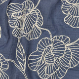 BRODERIE DOUBLE GAZE BLANCHENEON DOT 04935.001 
