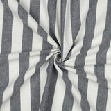 NAVY COTTON YARN DYED STRIPES & CHECKS 03171.002