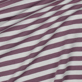 PURPLE JERSEY YARN DYED STRIPES  03323.006