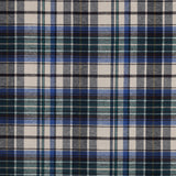 BLUE COTTON YARN DYED BRUSHED CHECKS 03753.002