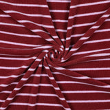 BLUSH/LILAC COTTON TOWELLING YARN DYED STRIPES 03807.005