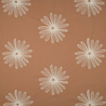 CINNAMON COTTON EMBROIDERY FLOWERS 03875.003