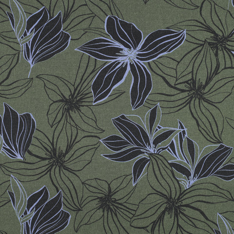 PICKLE CANVAS FLOWERS 04065.036