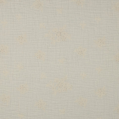 WEISSE DOPPELGAZE-STICKEREI, NEON DOT 04935.001 