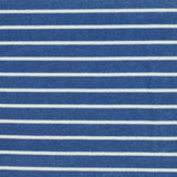 LIGHT BLUE COTTON TOWELLING YARN DYED STRIPES  04588.002