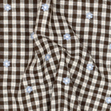 WEISSE DOPPELGAZE-STICKEREI, NEON DOT 04935.001 