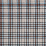 BEIGE COTTON YARN DYED BRUSHED CHECKS 04791.011