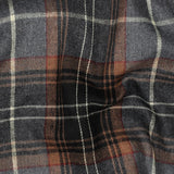 BROWN BRUSHED YARN DYED CHECKS 04795.001