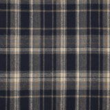 NAVY BRUSHED YARN DYED CHECKS 04799.001