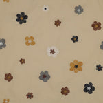 SAND COTTON VOILE EMBROIDERY FLOWERS 04934.002