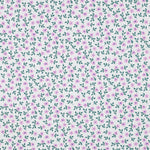 WHITE POPLIN BIOLOGISCH FLOWERS 05159.010