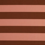 SALMON / BROWN CANVAS STRIPES 05162.021
