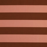 CANVAS STRIPES - SALMON/BROWN 05162.021