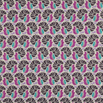 PURPLE FINE POPLIN FLOWERS 05172.005