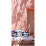 FLEURS EN TOILE COQUELICOT ROSE VIEUX 05986.001 