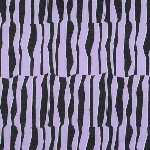 LAVENDER COTTON VOILE GEOMETRIC 05281.002