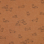 COGNAC SWEAT MELANGE DOGS 05536.034