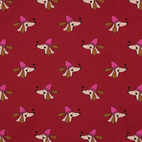 BORDEAUX FINE POPLIN DOGS 05959.005