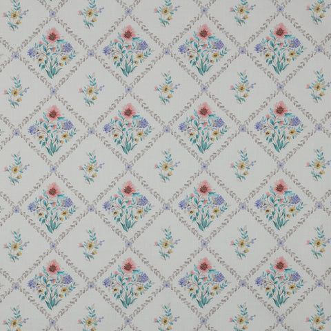 OFF-WHITE FINE POPLIN DIGITAL FLOWERS 05961.001
