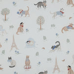 White FINE POPLIN DIGITAL VIVE LA FRANCE 05964.001