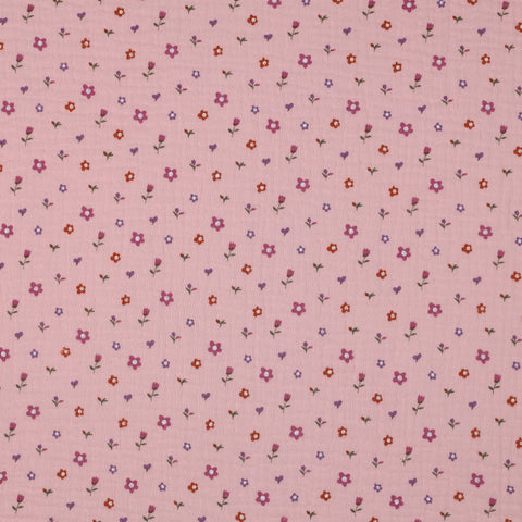LIGHT PINK DOUBLE GAUZE FLOWERS 06128.006