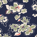 BLUE FRENCH TERRY FLOWERS 06480.003