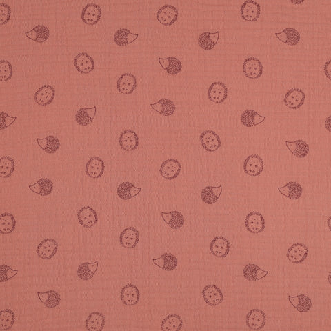 BLUSH DOUBLE GAUZE HEDGEHOG 06498.050