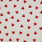 OFF-WHITE FLANNEL HEARTS 06500.002