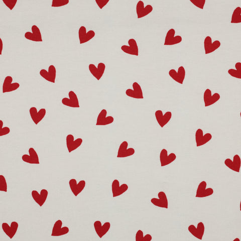 OFF-WHITE FLANNEL HEARTS 06500.002