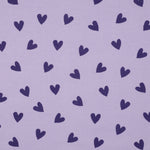 LAVENDER FLANNEL HEARTS 06500.003