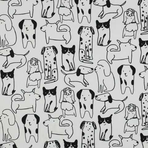 OFF WHITE FLANNEL DOGS 06504.002