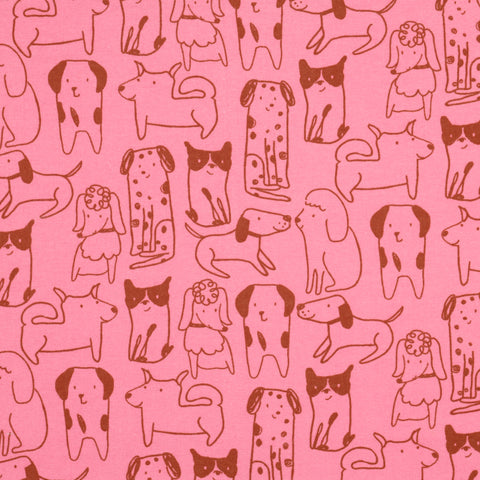 PINK FLANNEL DOGS 06504.005