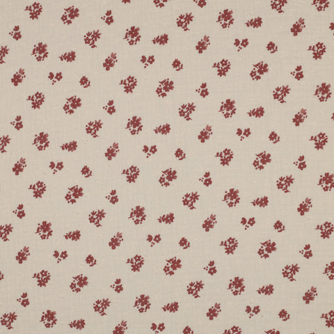 PEACH DOUBLE GAUZE DOBBY FLOWERS 06543.001