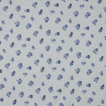 WHITE DOUBLE GAUZE DOBBY FLOWERS 06543.002