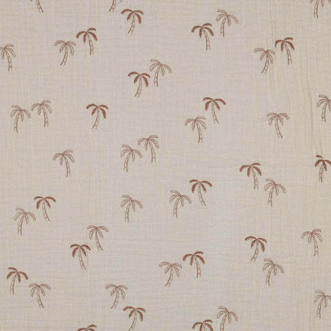 NATURAL DOUBLE GAUZE ORGANIC NATURAL PALMTREES 06620.001