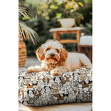 NATURAL CANVAS LINEN LOOK DOGS 06823.001