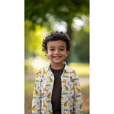 WEISSE FEINE POPELINE DIGITAL LEMON 03032.001 