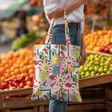 OFF WHITE CANVAS DIGITAL FRUITS 07044.001