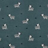 GREEN FLANNEL ZEBRAS 07240.003