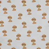 WHITE DOUBLE GAUZE DIGITAL DOGS 07255.004