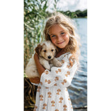 WHITE DOUBLE GAUZE DIGITAL DOGS 07255.004