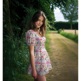 WEISSE DOPPELGAZE-STICKEREI, NEON DOT 04935.001 