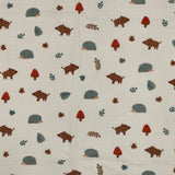 BRODERIE DOUBLE GAZE BLANCHENEON DOT 04935.001 