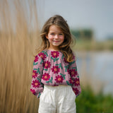 BRODERIE DOUBLE GAZE BLANCHENEON DOT 04935.001 